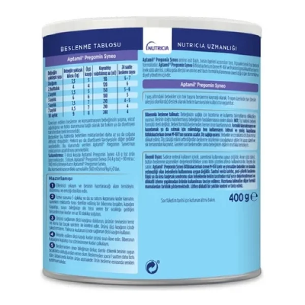 Aptamil Prgomin Syneo 400 Gr Mama 4 Adet - Görsel 3