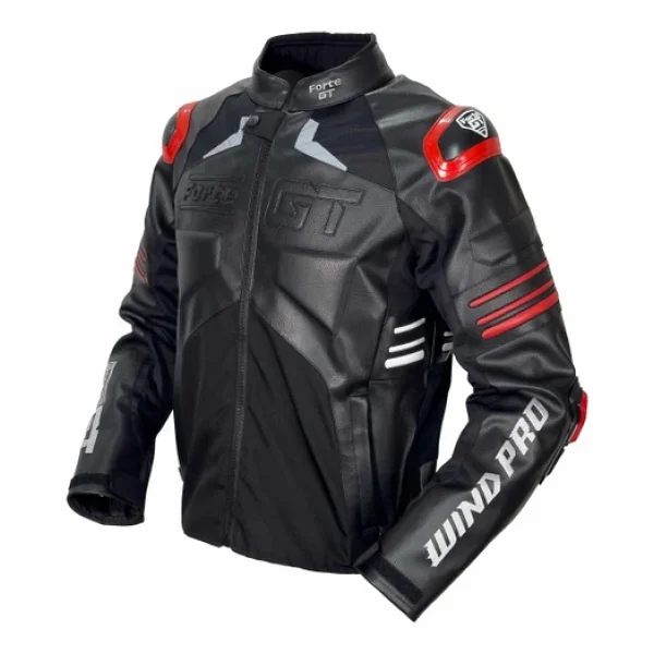 Forte Gt 2003006 Wind Pro Erkek Deri 4 Mevsim Motosiklet Montu - Görsel 2