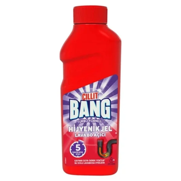 Cillit Bang Hijyenik Jel 500 Ml Lavabo Açıcı - Görsel 3