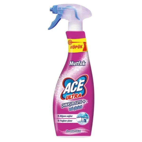 Ace Ultra Köpük Ferahlık Etkisi 700 Ml Çamaşır Suyu Katkılı Yağ Çözücü - Görsel 4