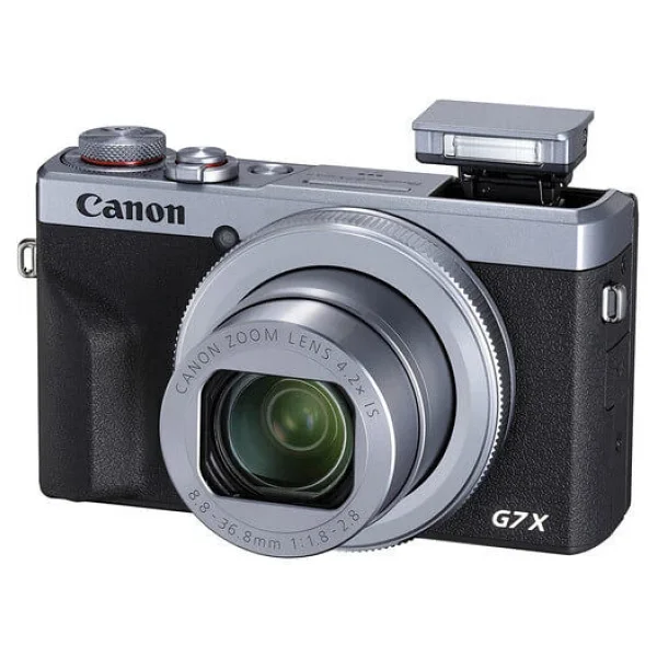 Canon Powershot G7 X Mark Iıı Gümüş Dijital Fotoğraf Makinesi - Görsel 3