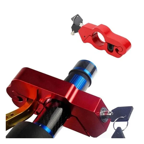 Powermaster Pm-29081 Motosiklet Scooter Elcik Gidon Fren Kilidi Pratik Hırsızlık Emniyet Kilidi - Görsel 7