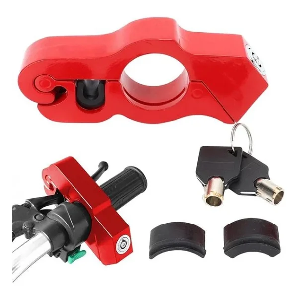 Powermaster Pm-29081 Motosiklet Scooter Elcik Gidon Fren Kilidi Pratik Hırsızlık Emniyet Kilidi - Görsel 6