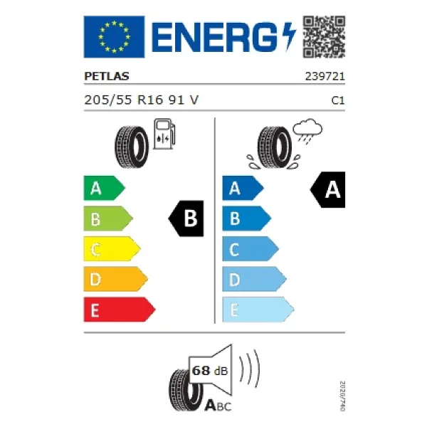 Petlas Prime Comfort 205/55 R16 91v Yaz Lastiği - 2026 - Görsel 6