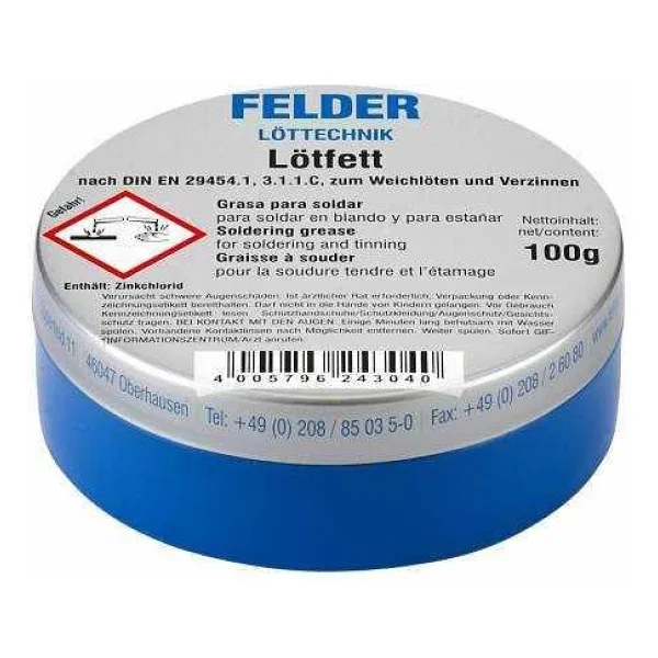 Felder Lötfett 100 Gr Lehim Pastası - Görsel 4