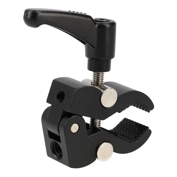 Ayex Ax-Sc1 Alüminyum Super Clamp - 1 /4" Ve 3 /8" Vidalı Montaj Kelepçesi - Görsel 5