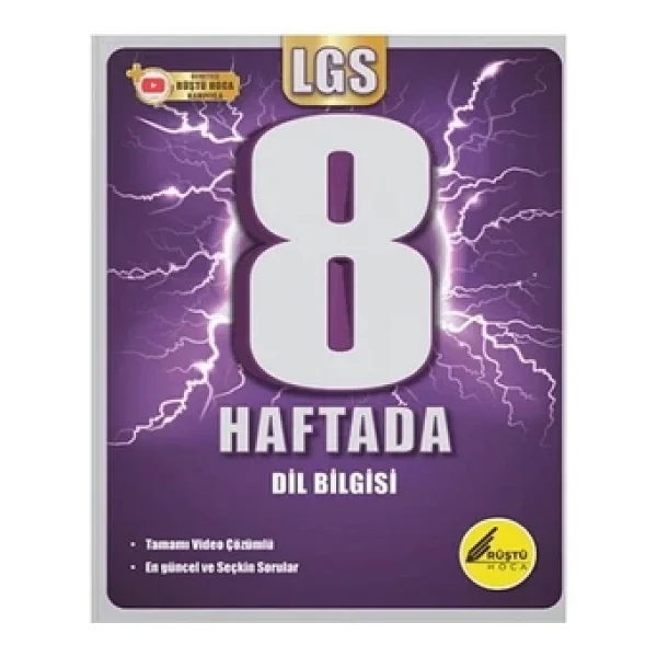 Tonguç Akademi Lgs 8 Haftada Dil Bilgisi - Görsel 8