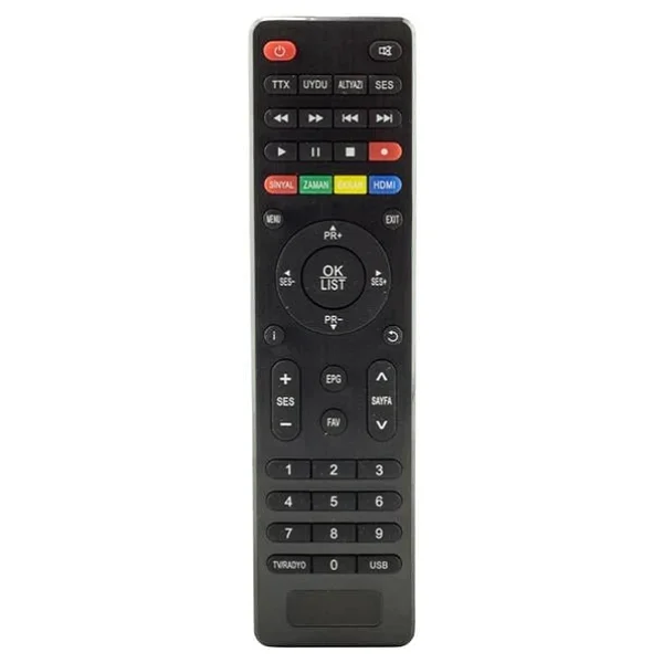 Sunny At-16024 FHD Pvr Slim HD Uydu Kumandası - Görsel 3