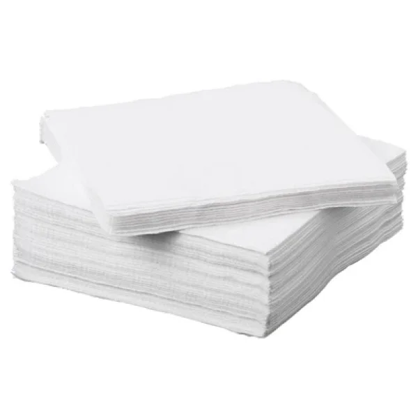Ikea Fantastısk Peçete Beyaz 24x24 Cm 50 Adet 10101273 - Görsel 3