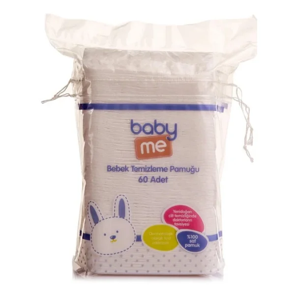 Baby&Me Bebek Temizleme Pamuğu 4 Lü Paket - Görsel 2