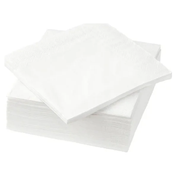 Ikea Fantastısk Peçete Beyaz 24x24 Cm 50 Adet 10101273 - Görsel 7