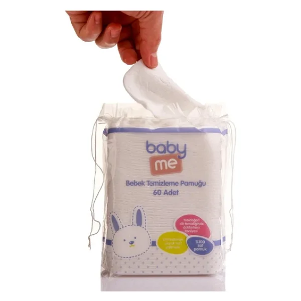Baby&Me Bebek Temizleme Pamuğu 4 Lü Paket - Görsel 3
