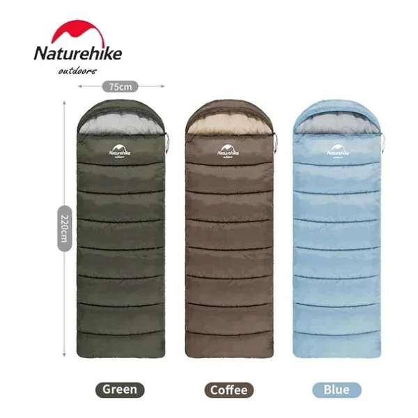 Naturehike U350 Zarf Tarzı Kapüşonlu Uyku Tulumu - Görsel 5