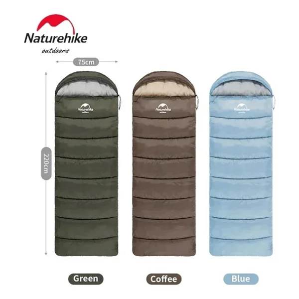 Naturehike U350 Zarf Tarzı Kapüşonlu Uyku Tulumu - Görsel 10