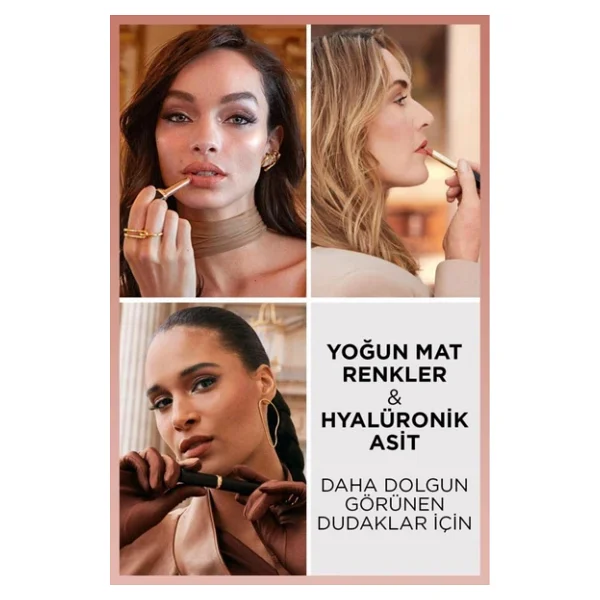 L'oreal Paris Color Riche Intense Volume Matte 540 Nude Unstoppable Stick Ruj - Görsel 9
