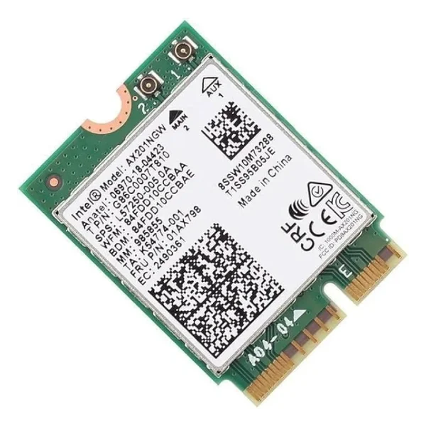 Intel Ax201ngw M.2 Wi-Fi 6 Kartı + Bluetooth 5.1 2400 Mbps Dual Band - Görsel 3