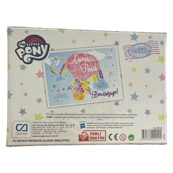 Ca Games My Little Pony Puzzle 100 Parça Ca-5010 - Görsel 6