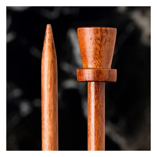 La Mia Rosewood 5.5 Mm 36 Cm Ahşap Örgü Şişi - Görsel 2