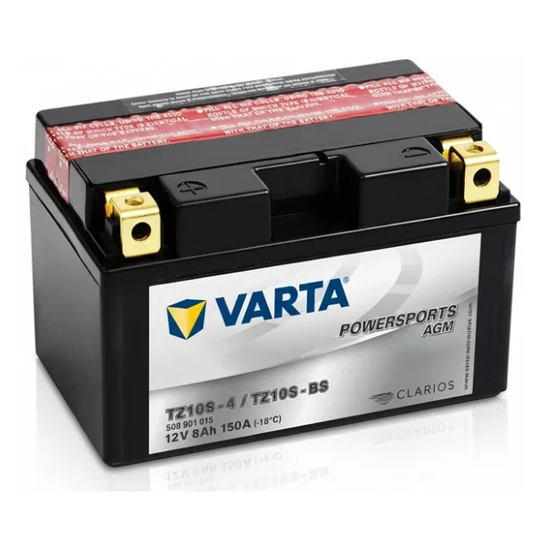 Varta Powersports Agm Ttz10s-Bs 12 V 8 Ah 150 Cca Motosiklet Aküsü - Görsel 3