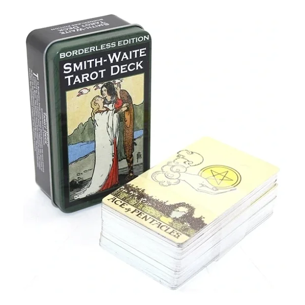 Smıth-Waıte Metal Kutulu Tarot Kartı Alk2814 - Görsel 3