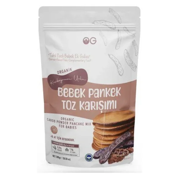 Og Natural Organik Keçiboynuzu Unlu Pankek Toz Karışımı 300 Gr - Görsel 4