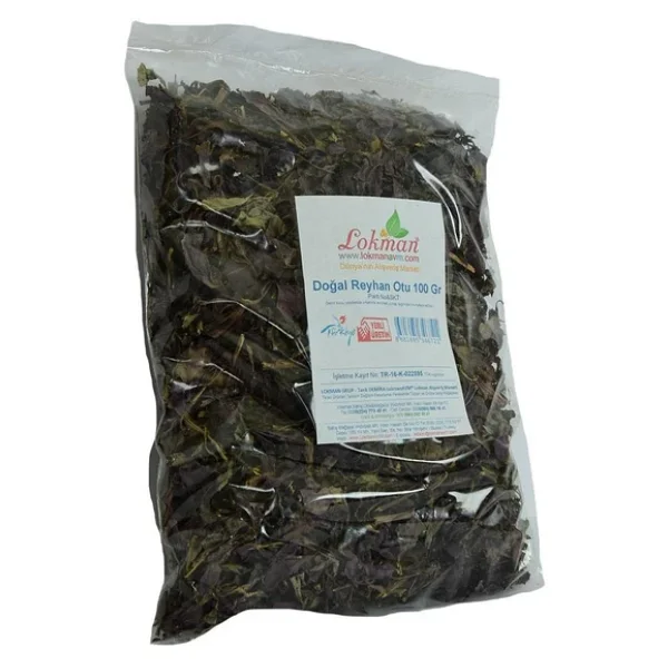Doğal Saf Mor Reyhan Otu 100 Gr Paket Yabani Yer Fesleğeni - Görsel 5