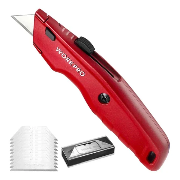 Workpro Wp213017 Alüminyum Rötuş Maket Bıçağı + 3 Adet Yedek Bıçak - Görsel 3