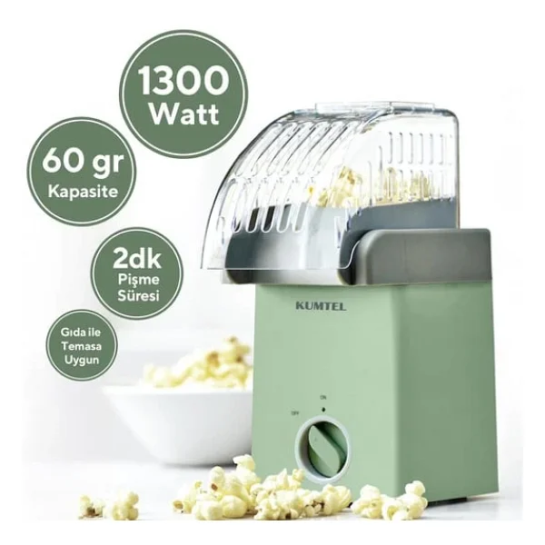 Kumtel Hpp-02 Popcorn Mısır Patlatma Makinesi - Görsel 5