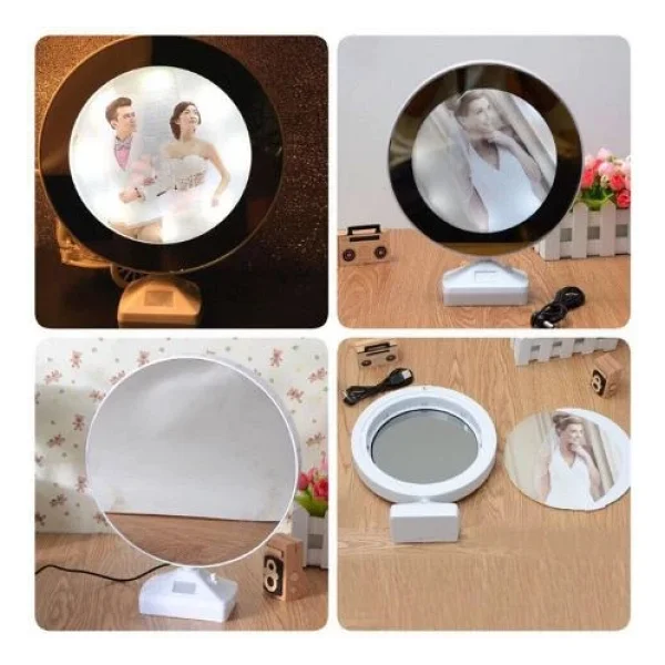 LED Işıklı Sihirli Ayna Çerçeve - Görsel 7
