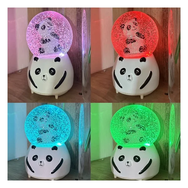 Büyük Boy Panda Kar Küresi - Görsel 6