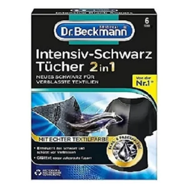 Dr. Beckmann Siyahlar İçin Renk Koruyucu Mendil 6'lı - Görsel 4