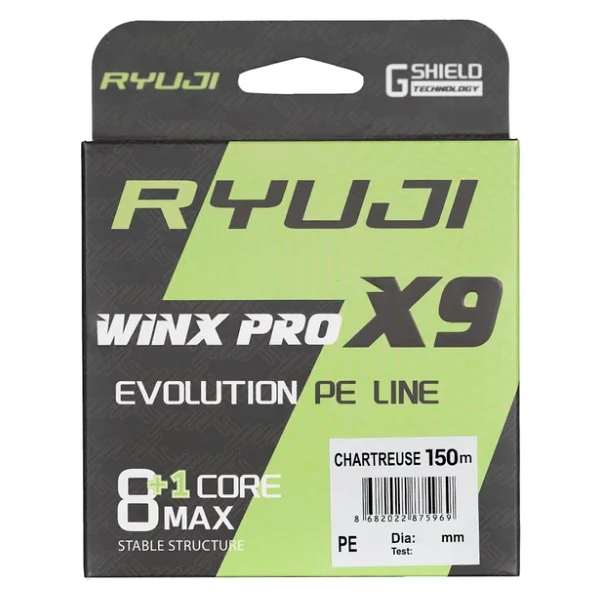 Ryuji Winx Pro 9x 150 M 0.14 Mm 10.2 Kg Chartreuse İp Misina - Görsel 4