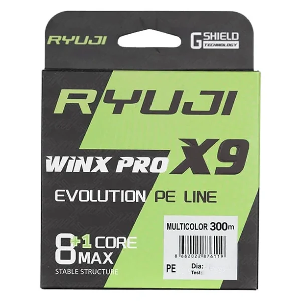 Ryuji Winx Pro 9x 300 M 0.20 Mm 18 Kg Multicolor İp Misina - Görsel 4