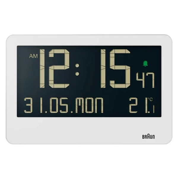 Braun Bc14w Beyaz Dijital Duvar Saati - Görsel 3