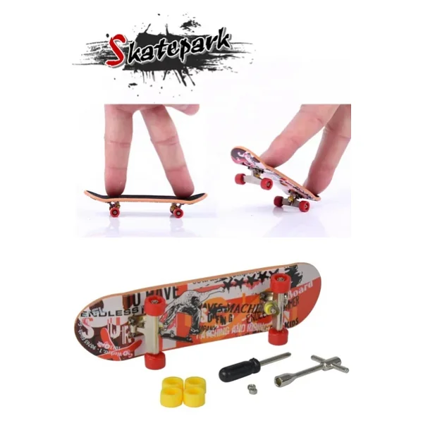 Mini Parmak Kaykay 2'li Sök Tak Aksesuarlı 3+ Yaş - Görsel 4