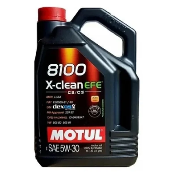 Motul 8100 X-Clean Efe 5w-30 5 Lt Motor Yağı - 2023 - Görsel 3