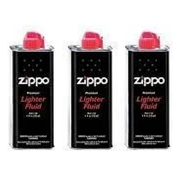 Zippo 125 Ml 3 Adet Çakmak Benzini - Görsel 3