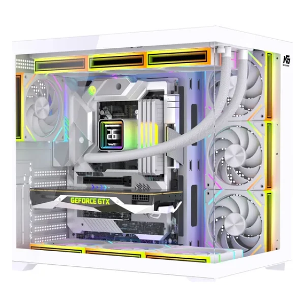 Next Gaming Alpha Neon Argb Fanlı 750 W Beyaz Atx Oyuncu Kasası - Görsel 6