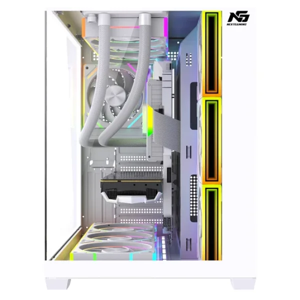 Next Gaming Alpha Neon Argb Fanlı 750 W Beyaz Atx Oyuncu Kasası - Görsel 8