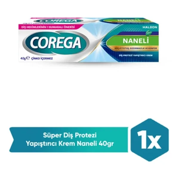 Corega Naneli 40 Gr Protez Diş Yapıştırıcı - Görsel 7