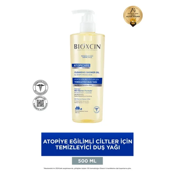 Bioxcin Atopicare Temizleyici Duş Yağı 500 Ml - Görsel 3