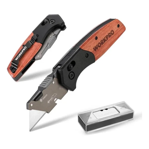Workpro Wp211035 Ağır Hizmet Katlanır Maket Bıçağı - Görsel 3