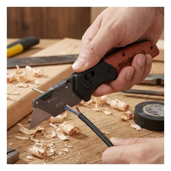 Workpro Wp211035 Ağır Hizmet Katlanır Maket Bıçağı - Görsel 8