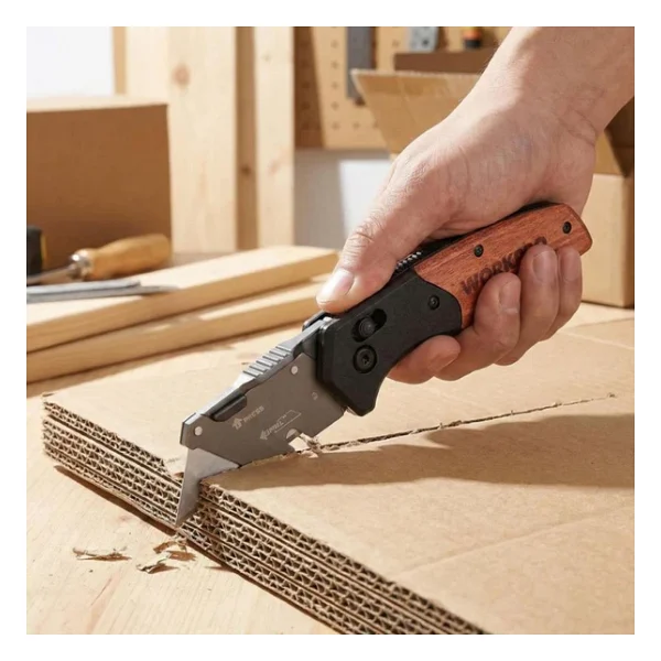 Workpro Wp211035 Ağır Hizmet Katlanır Maket Bıçağı - Görsel 7