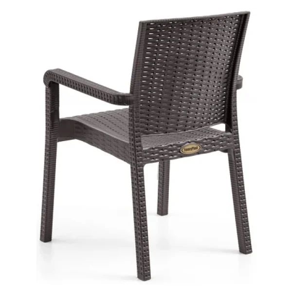Evdemo King 4'lü Rattan Bahçe Sandalyesi - Görsel 5