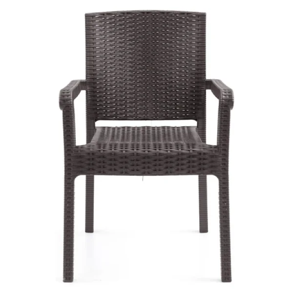 Evdemo King 4'lü Rattan Bahçe Sandalyesi - Görsel 3