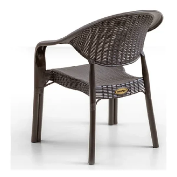Evdemo Bamboo 4'lü Rattan Bahçe Sandalyesi - Görsel 4