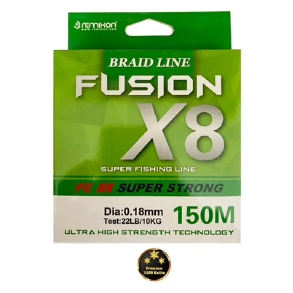 Remixon Fusion 8x 150 M 0.18 Mm 10 Kg İp Misina - Görsel 4