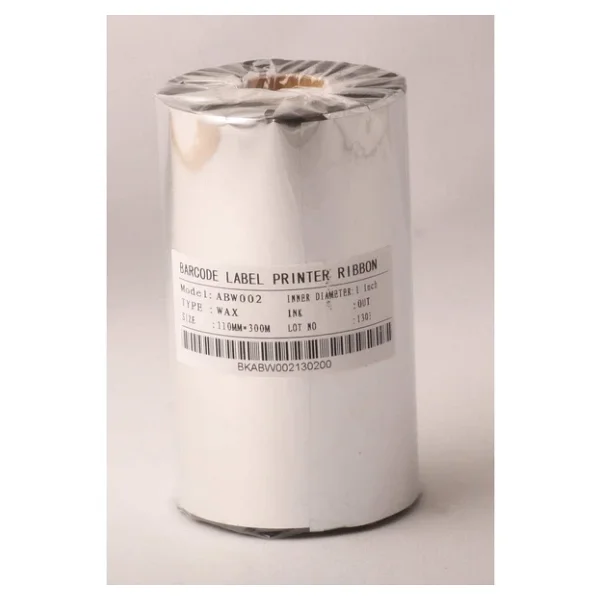 Ribbonsan Rb00006 Wx-10fbk 110-300mt Wax Ribbon - Görsel 3