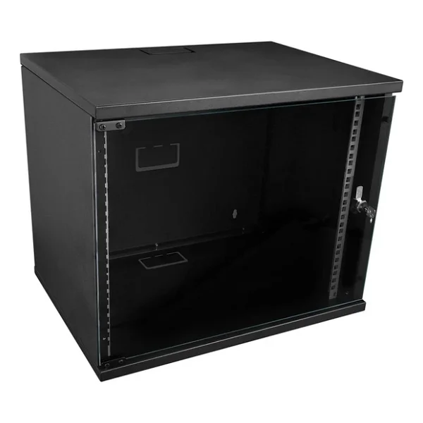 S-Link Sl-U9 Yeni Nesil 9u Soho Rack Kabin W 530mm D 400mm Siyah - Görsel 5
